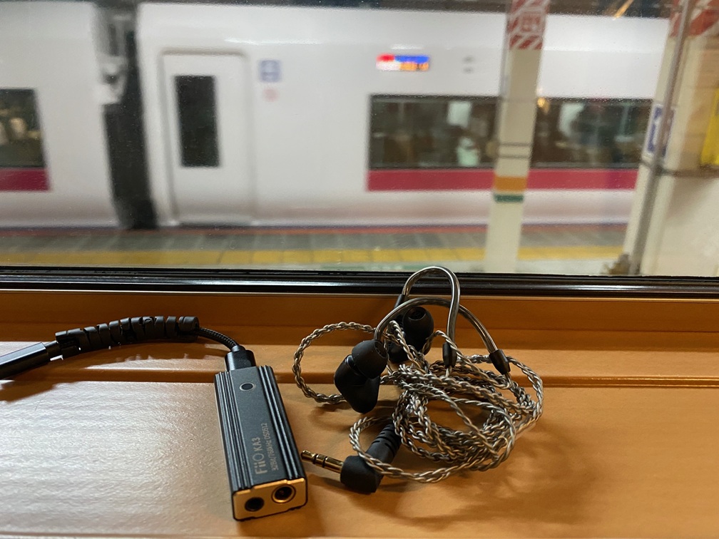 出雲に旅行した時はIE200を持っていきました。