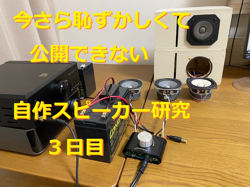 自作スピーカー　ウーハー　FOSTEX　LABORATORY　SERIES　F120A使用　2566-IT 自作スピーカーFOSTEX P1000でバックロードホーン\"ジェモー1000\"を