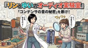 なぜ「コンデンサに音のキャラクターがある」のか？実験と分解でその正体に迫る！【保存版】