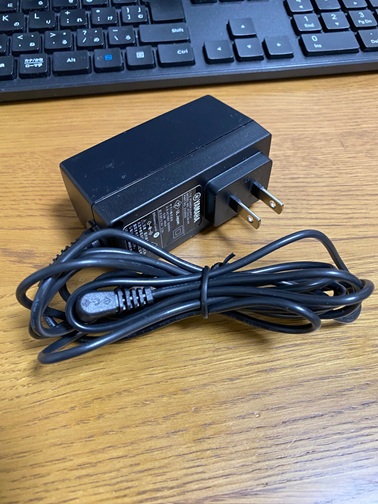 YAMAHAルーター純正ACアダプターです。