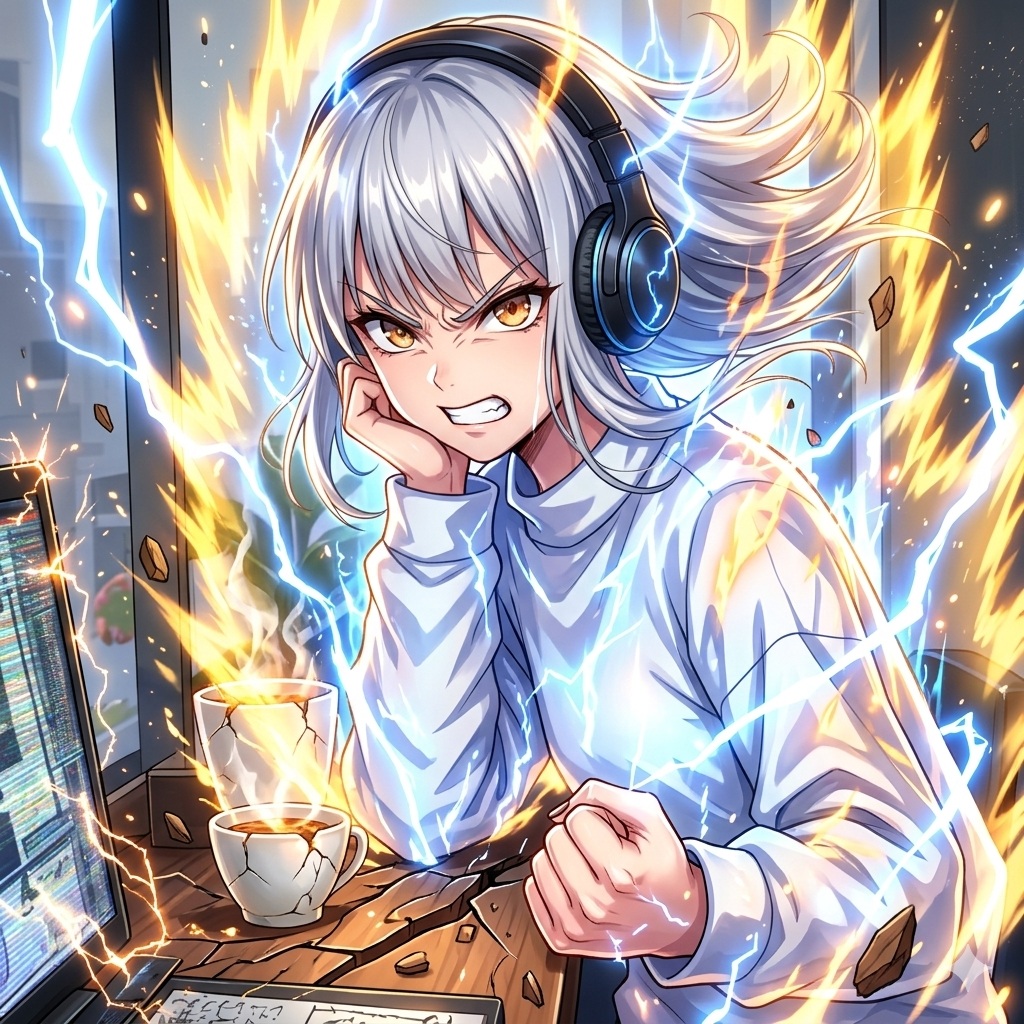 IE200さんの覚醒したイラスト。割れてる！